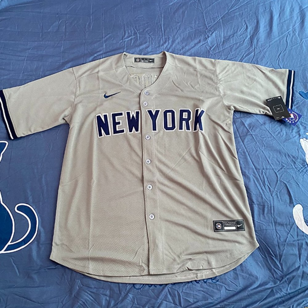 Baseball Jersey 99# Judge Jersey Nike MLB Gray Jersey-New York Yankees